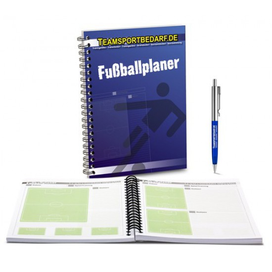 Voetbal planner - 100 pagina's (Set 5 stuks)